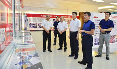 福建省人大常委會黨組書記、副主任張廣敏蒞臨虹潤公司調(diào)研指導(dǎo)