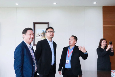 快訊 | 熱烈歡迎吳涇鎮(zhèn)領導蒞臨寶開指導工作！