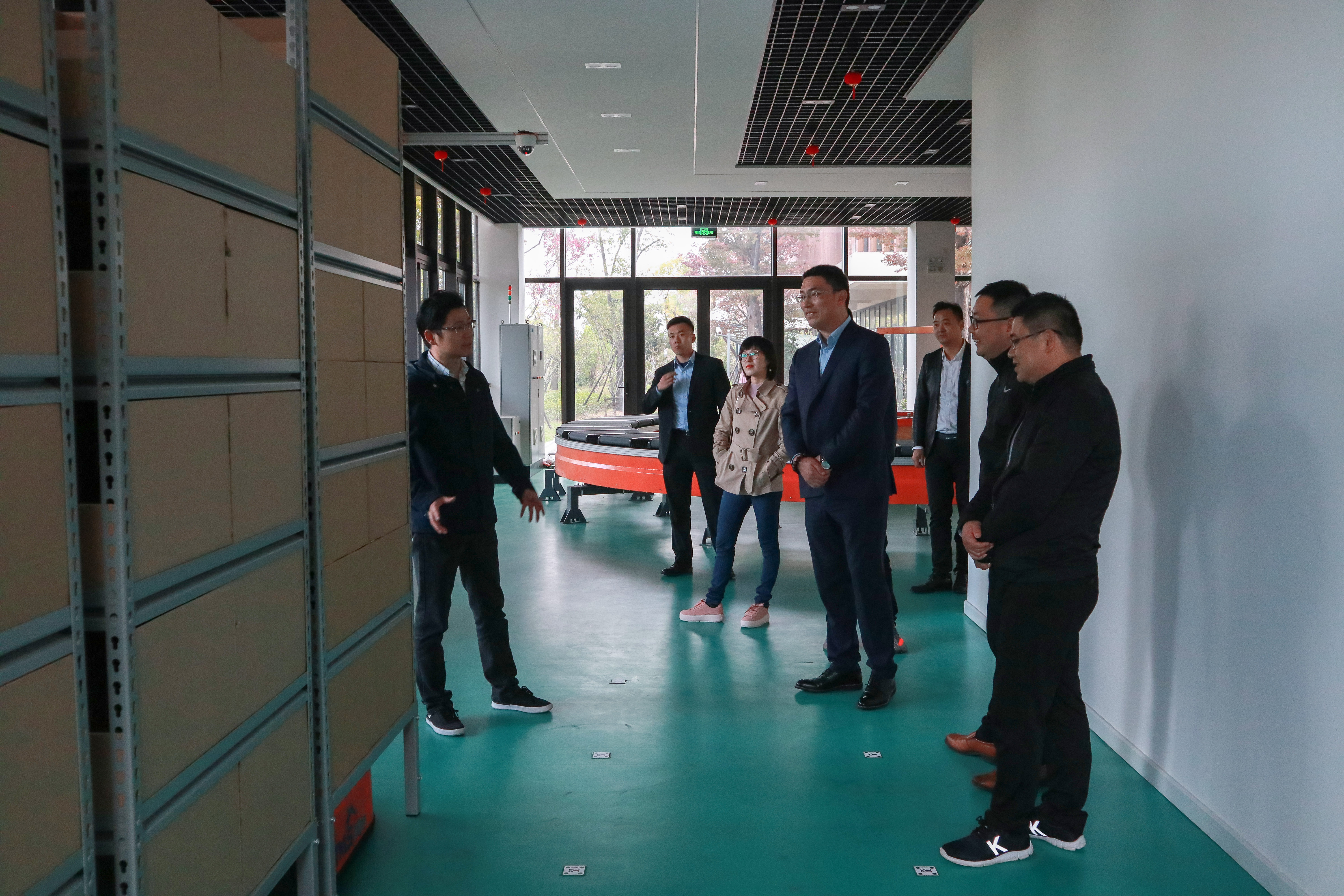 簡訊 | 浙江省紹興市柯橋區(qū)發(fā)改局、招商局領(lǐng)導(dǎo)蒞臨寶開參觀考察